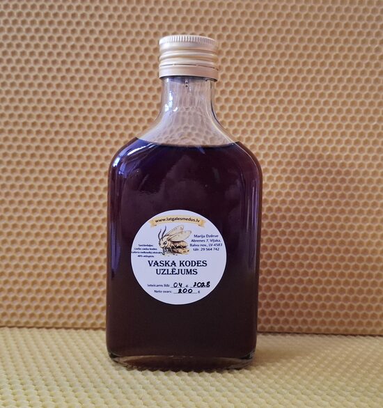 Vaska kodes uzlējums 200ml