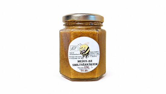 BIO honey with sea buckthorn 0.230kg