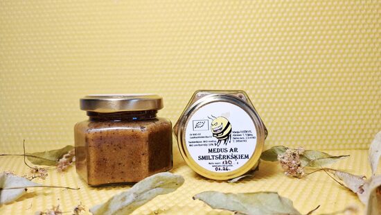 BIO medus ar smiltsērkšķiem  0,130kg 