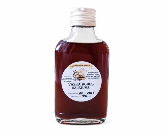 Vaska kodes uzlējums 100ml